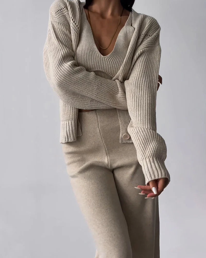 Amandine Elegant Knit Set