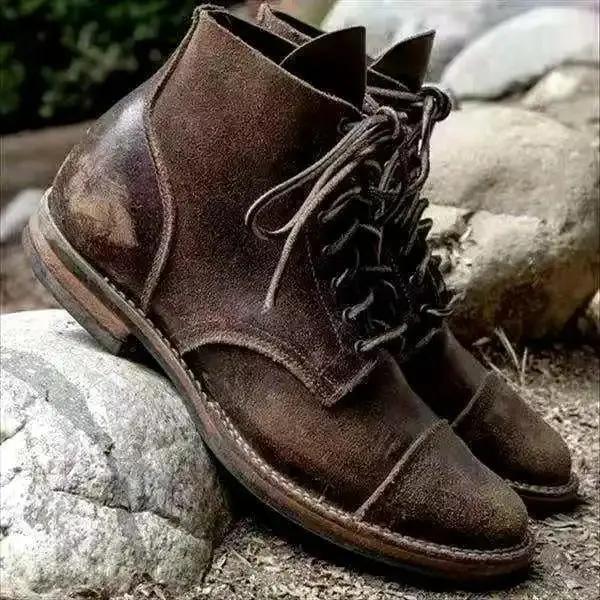 Jason Faux Leather Boots