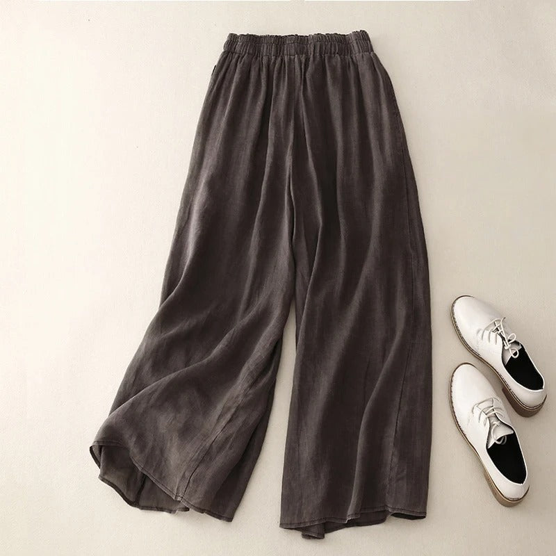 Nicolé Elegant Linen Pants