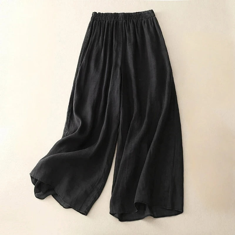 Nicolé Elegant Linen Pants