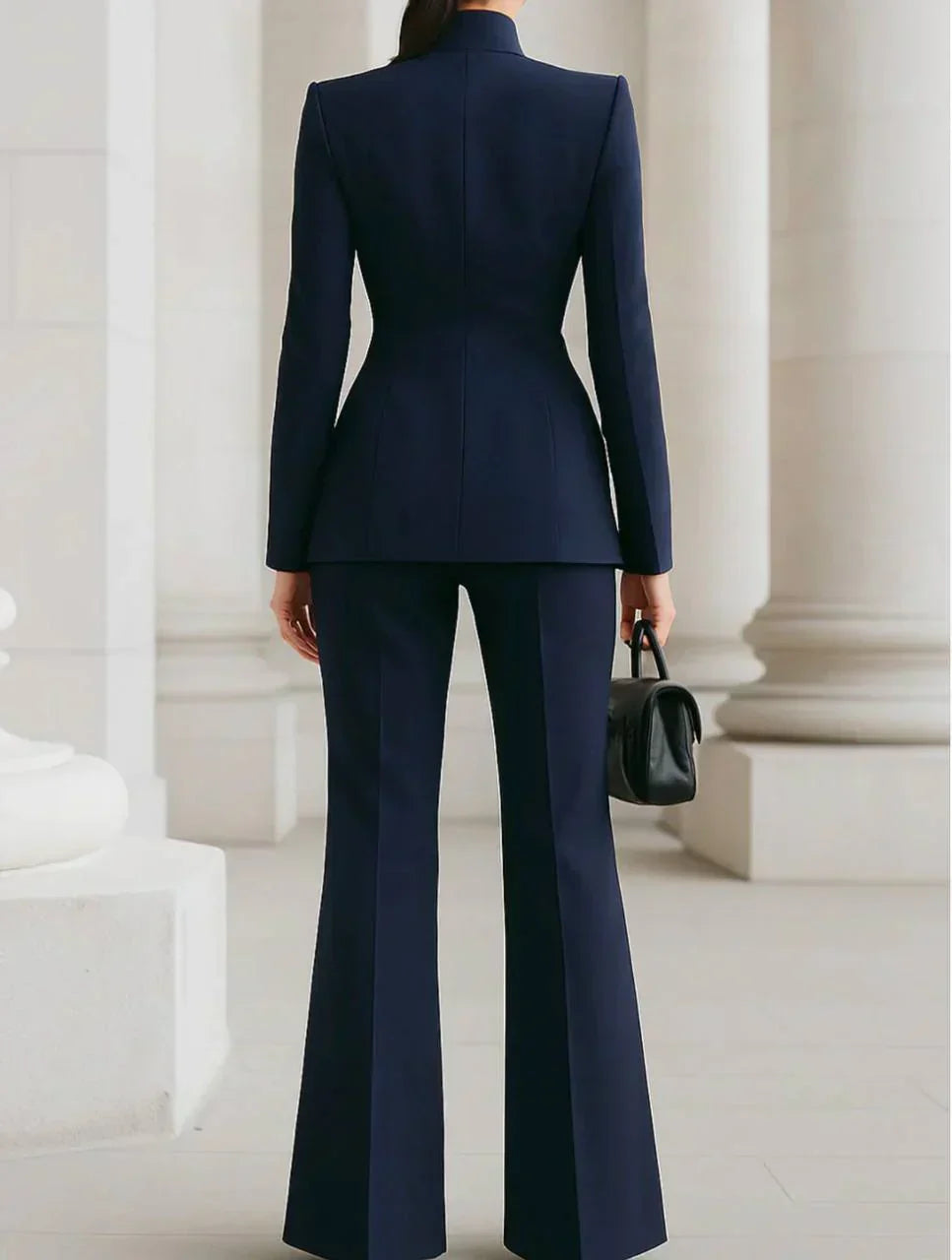Gia Blazer & Palazzo Pants Set