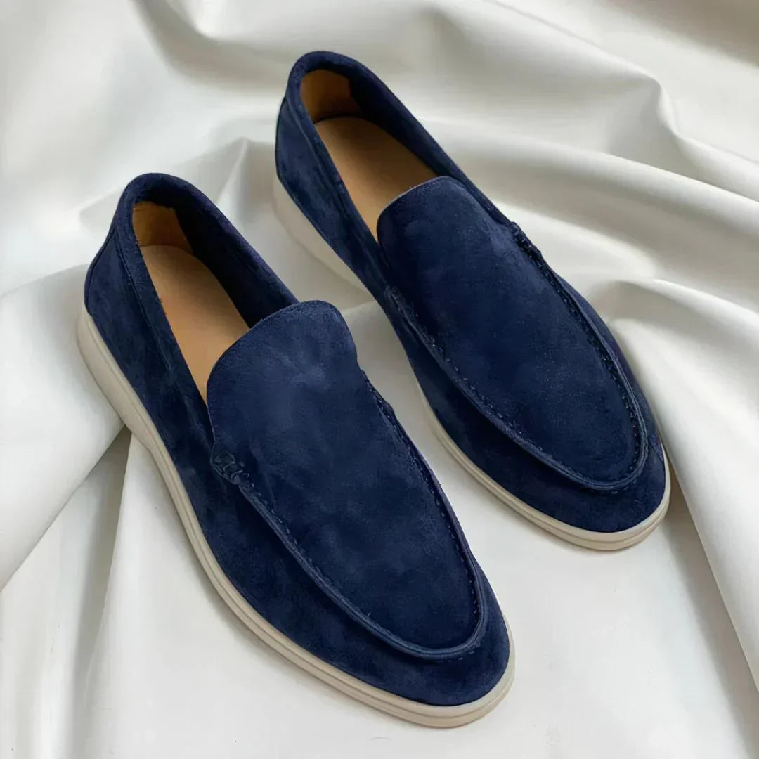 Danoir Paris Nové Elegant Suede Loafers