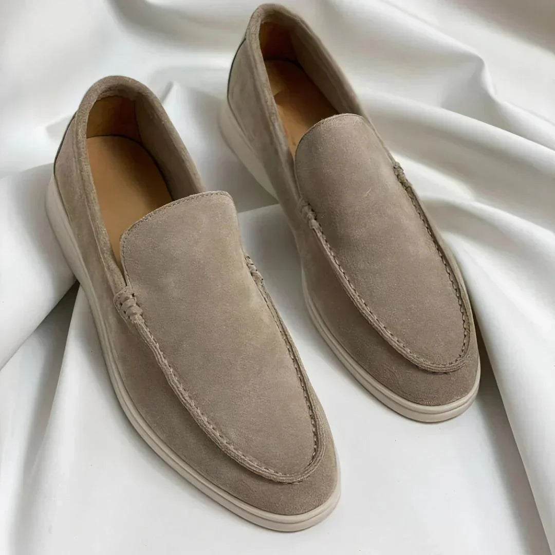 Danoir Paris Nové Elegant Suede Loafers