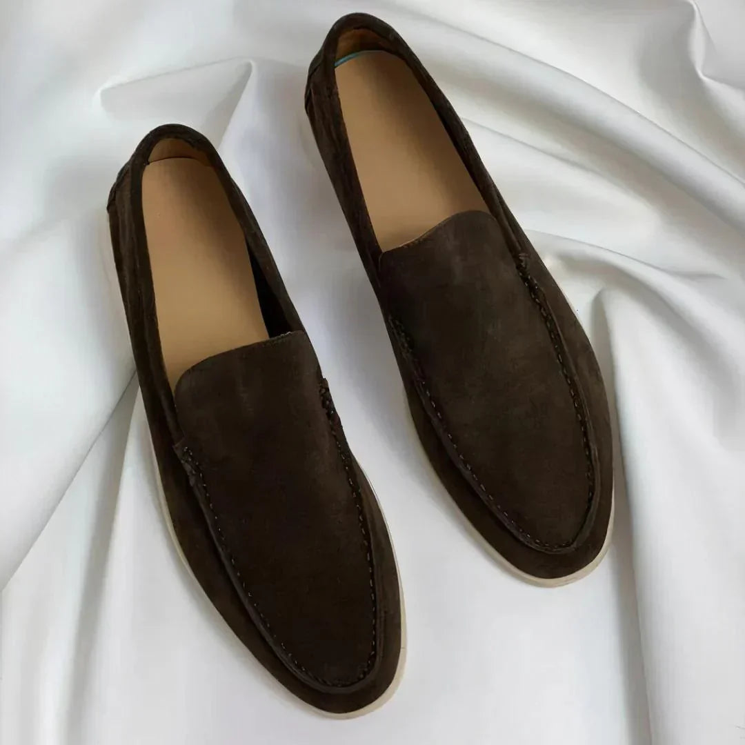 Danoir Paris Nové Elegant Suede Loafers