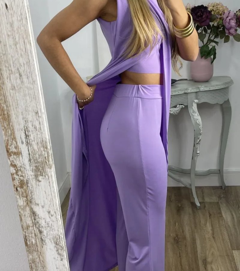 Flavia Chic Sleeveless Set