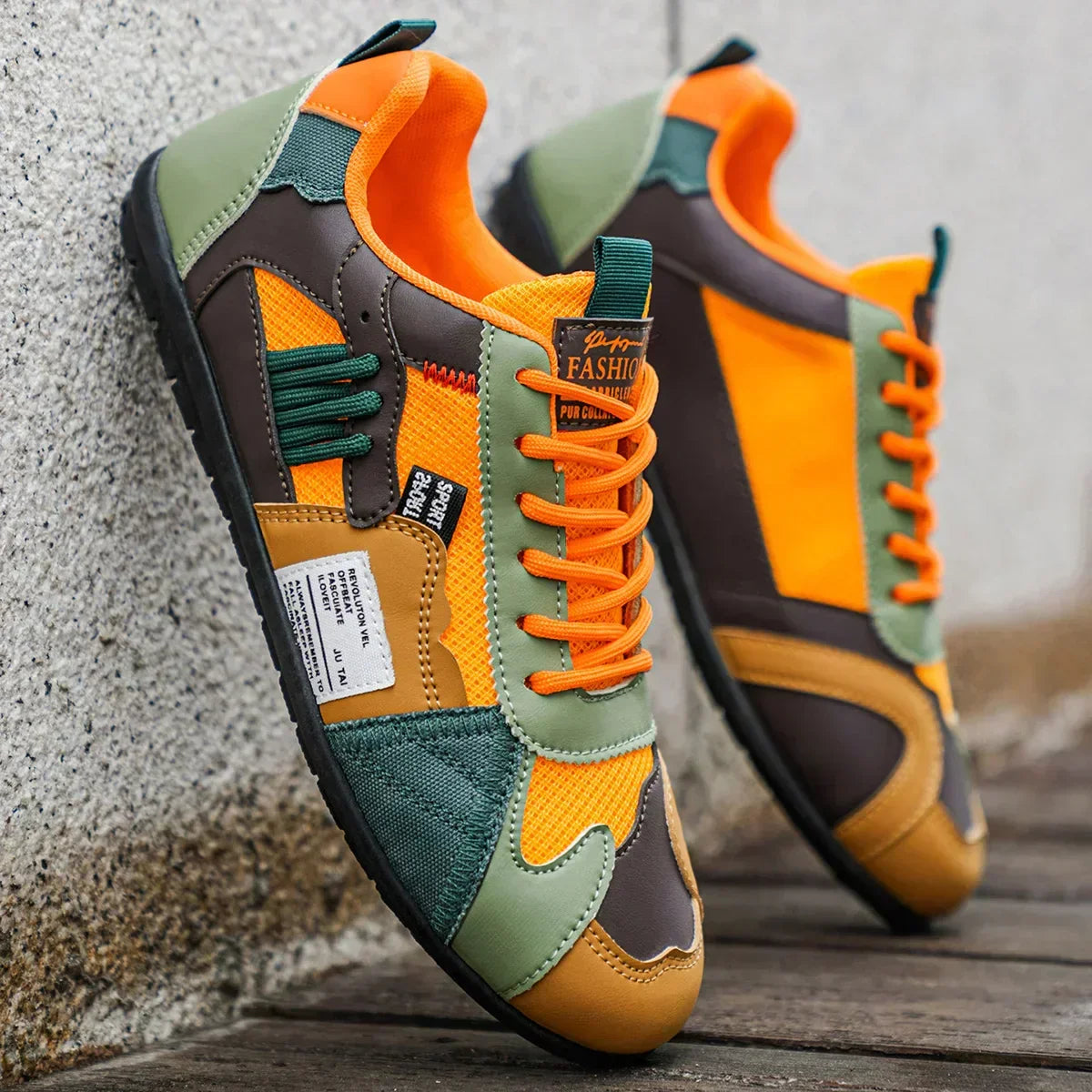 Giovanni Colourful Retro Sneakers