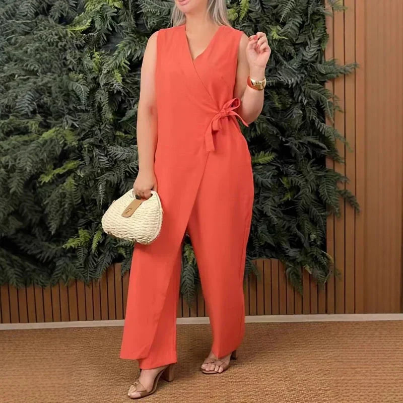 Inès Elegant Flowy Jumpsuit