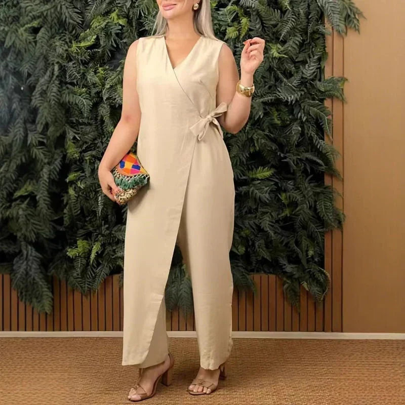 Inès Elegant Flowy Jumpsuit