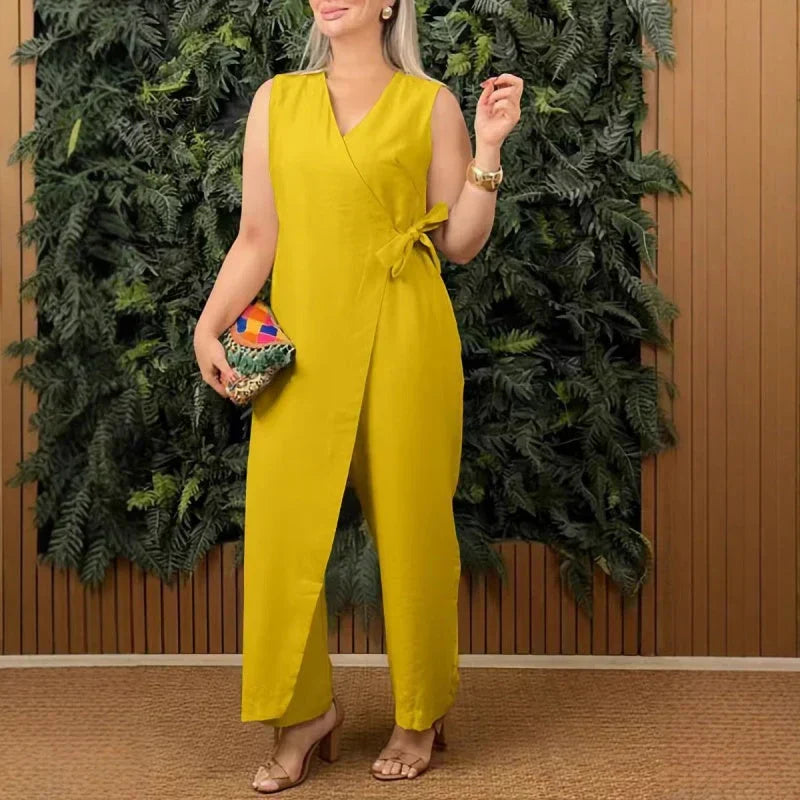 Inès Elegant Flowy Jumpsuit