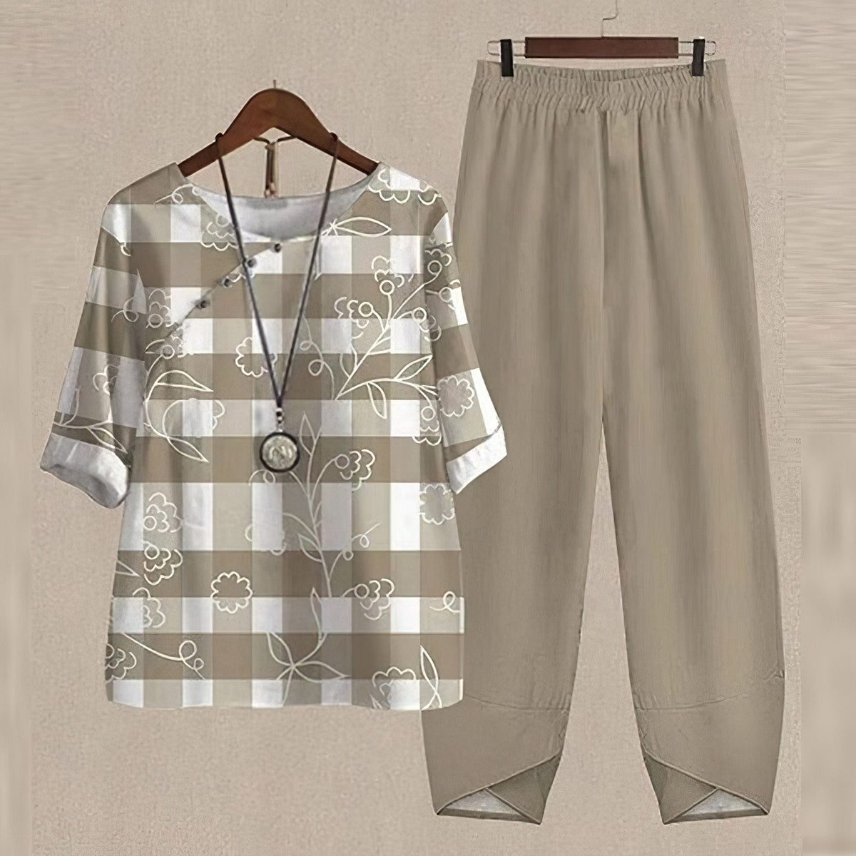 Lilou Comfy & Chic Shirt and Pants Set