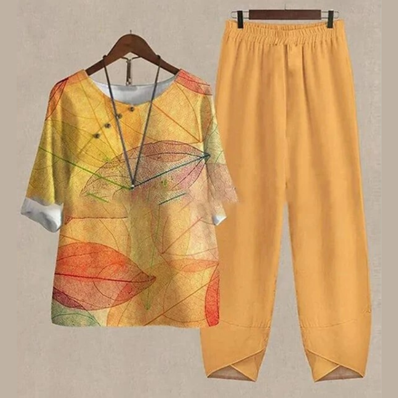 Lilou Comfy & Chic Shirt and Pants Set