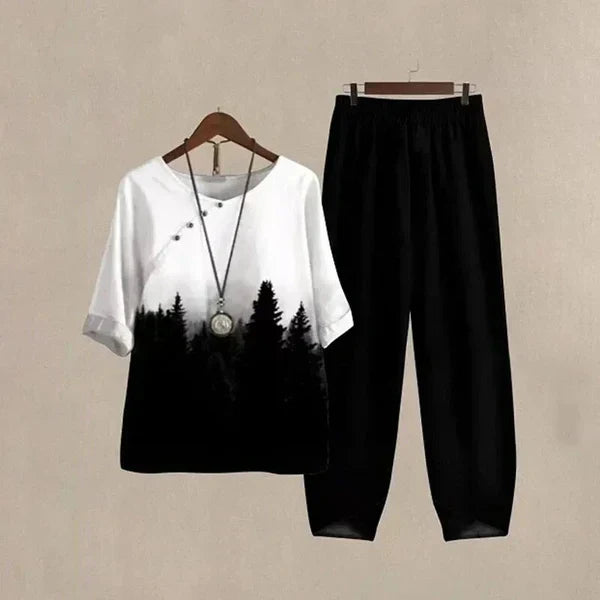 Lilou Comfy & Chic Shirt and Pants Set