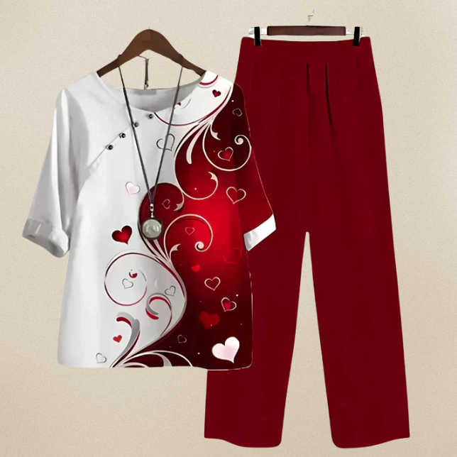 Lilou Comfy & Chic Shirt and Pants Set
