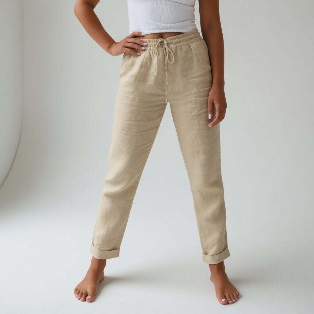 Albertine Flowy 100% Cotton Pants