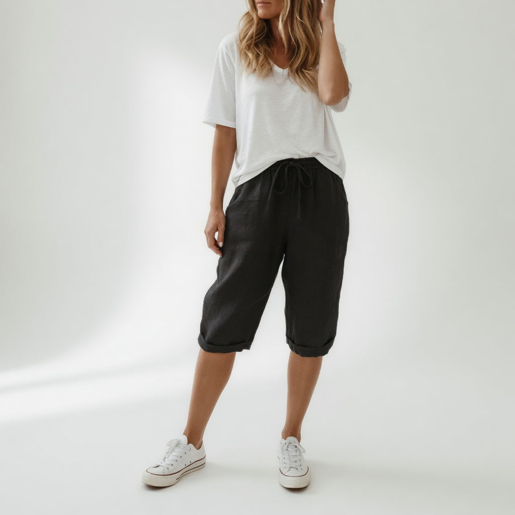 Fernande Relaxed Cotton Bermuda Shorts