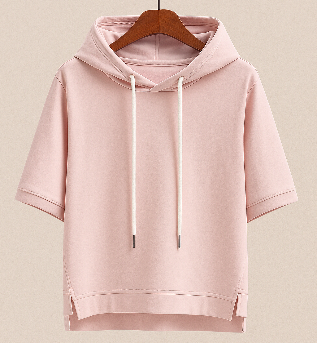 Alison Short-Sleeve Hoodie
