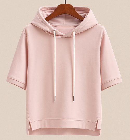 Alison Short-Sleeve Hoodie