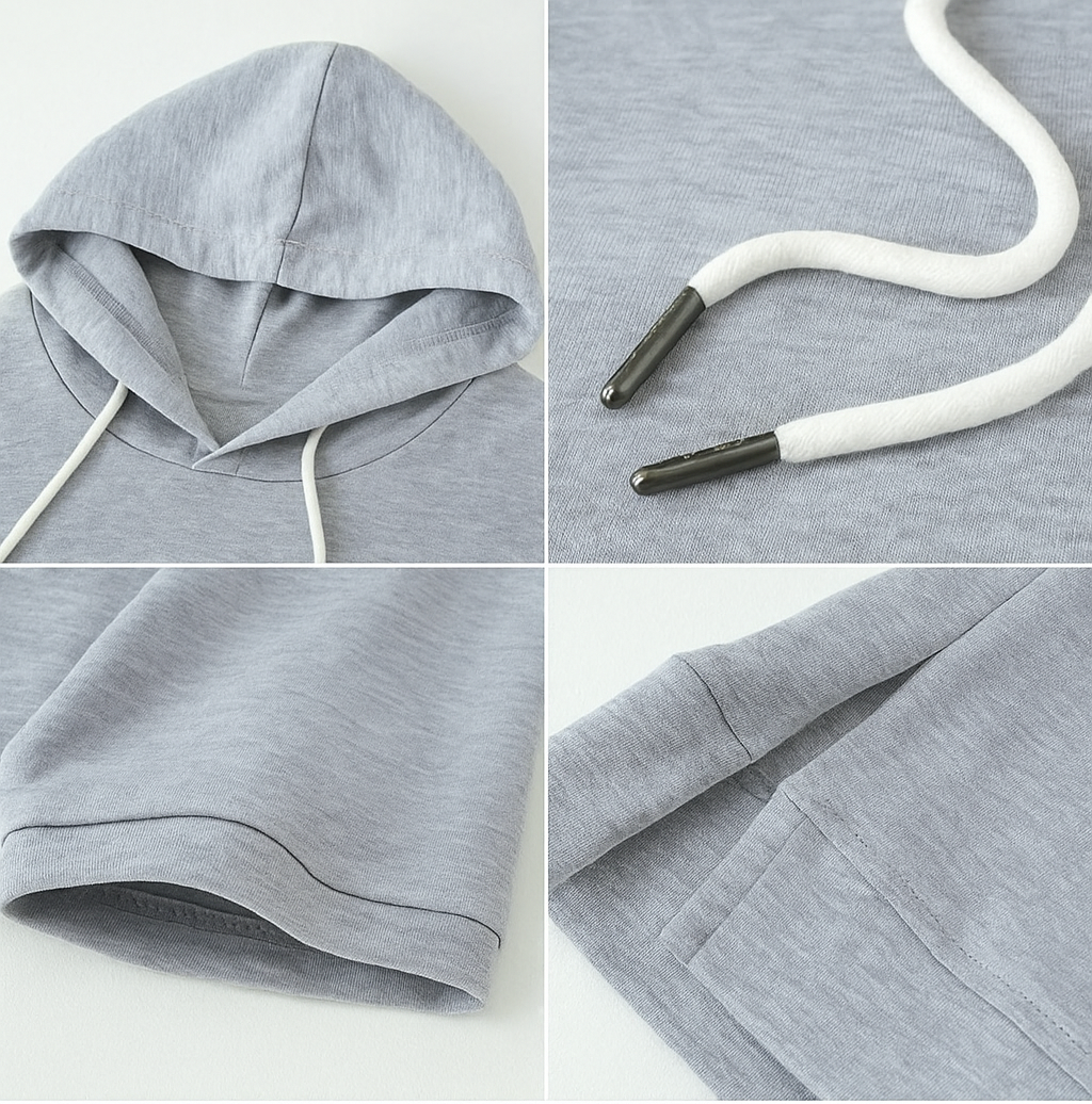 Alison Short-Sleeve Hoodie