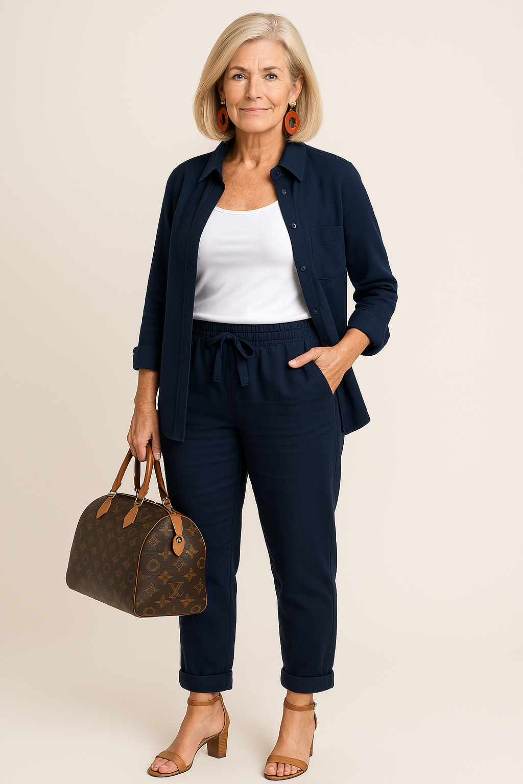 Perriane Chic Relaxed Set