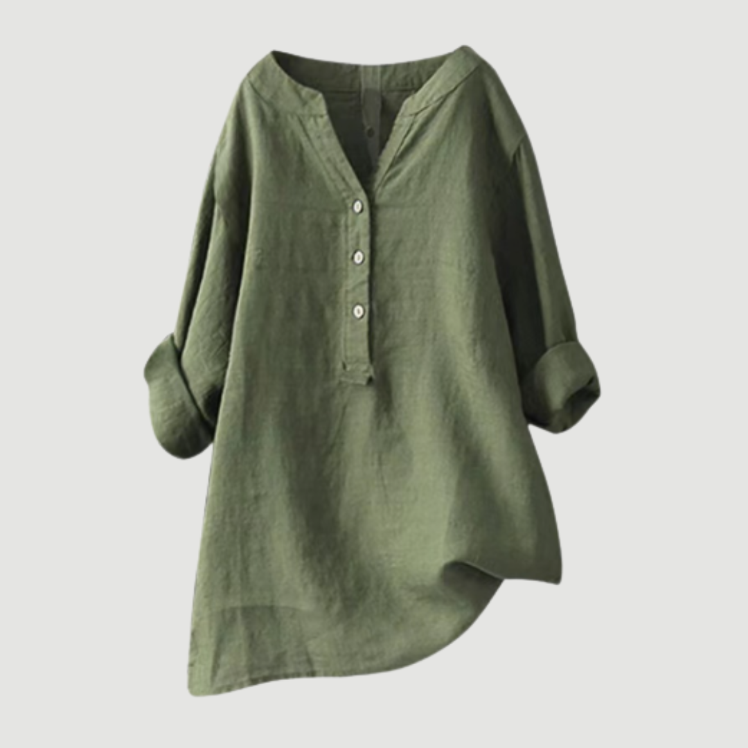 Freja Light & Comfy Button-Up Shirt