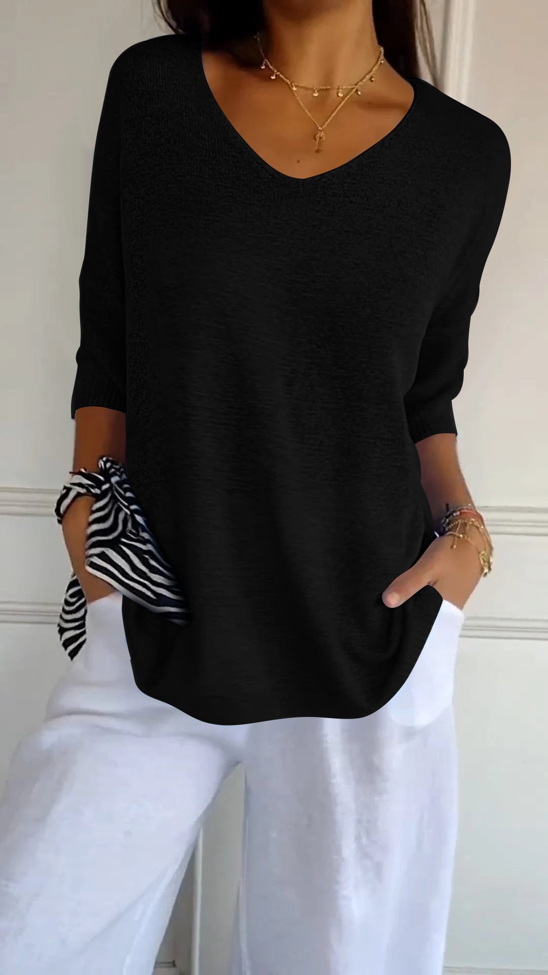 Anna Chic Knit Top