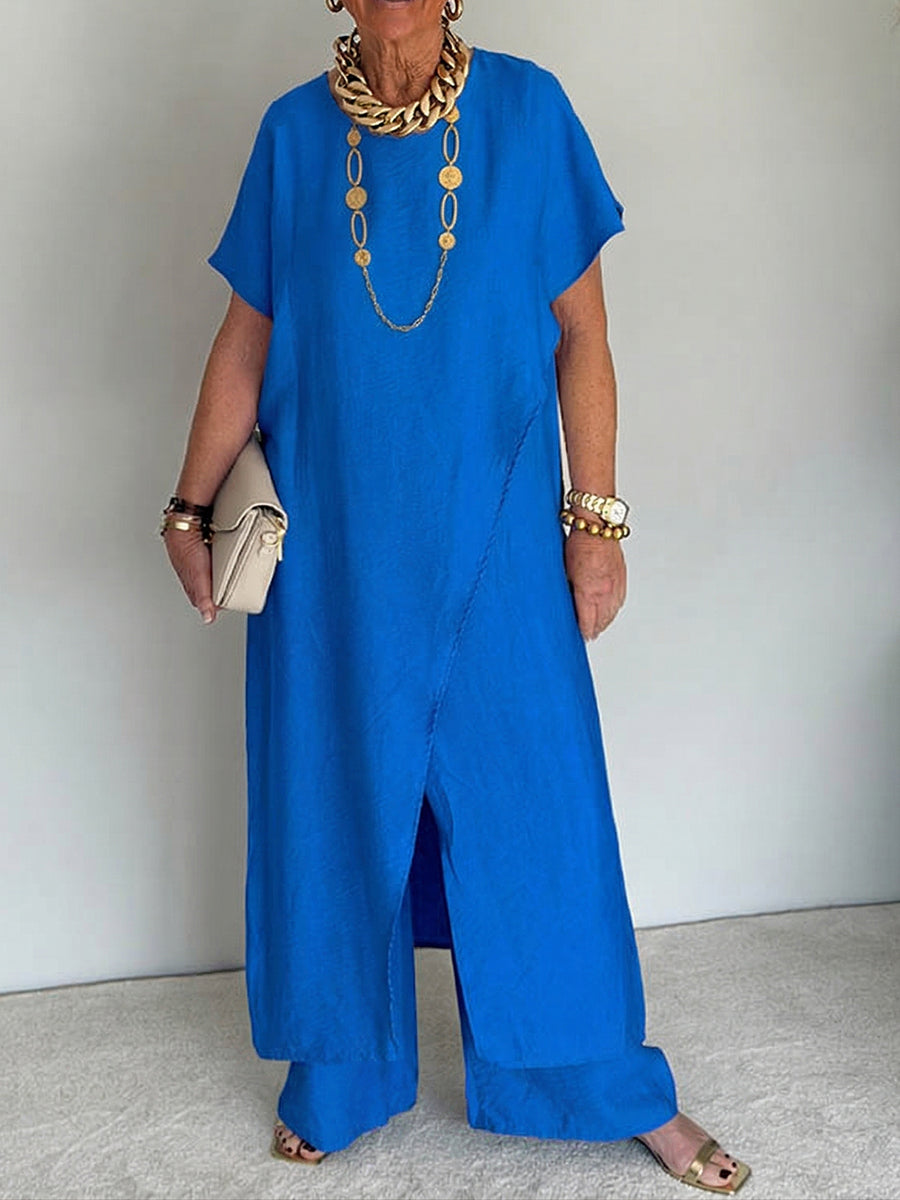 Solène Elegant Relaxed Asymmetric Set