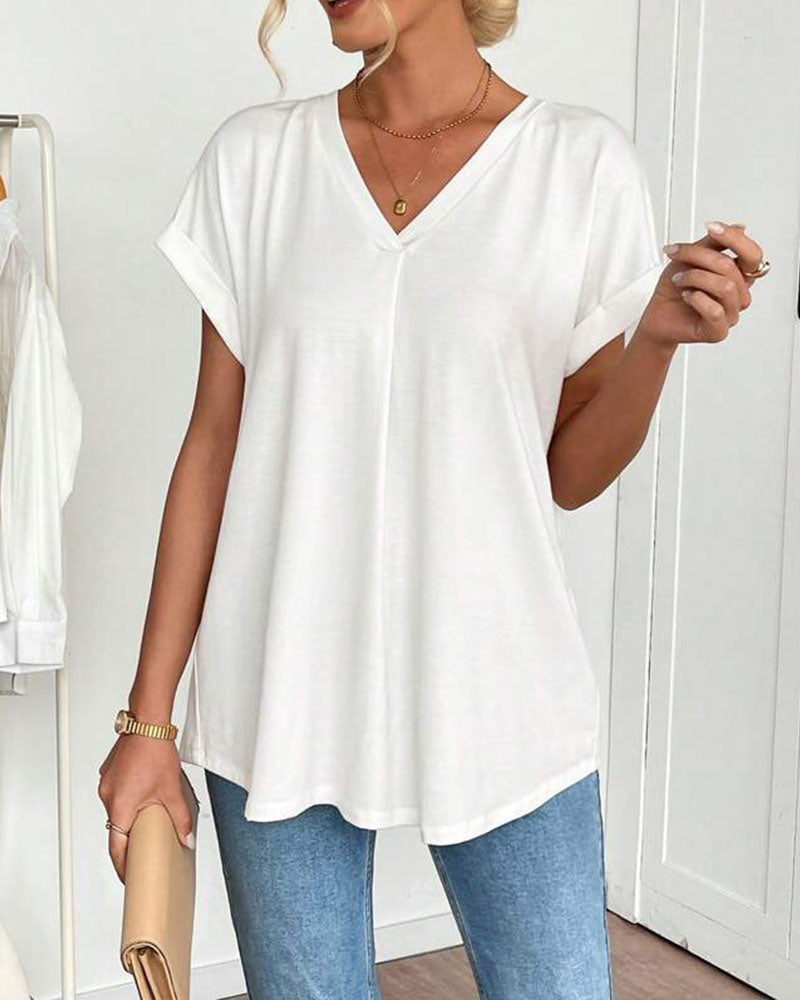 Estella Casual Patchwork Tee
