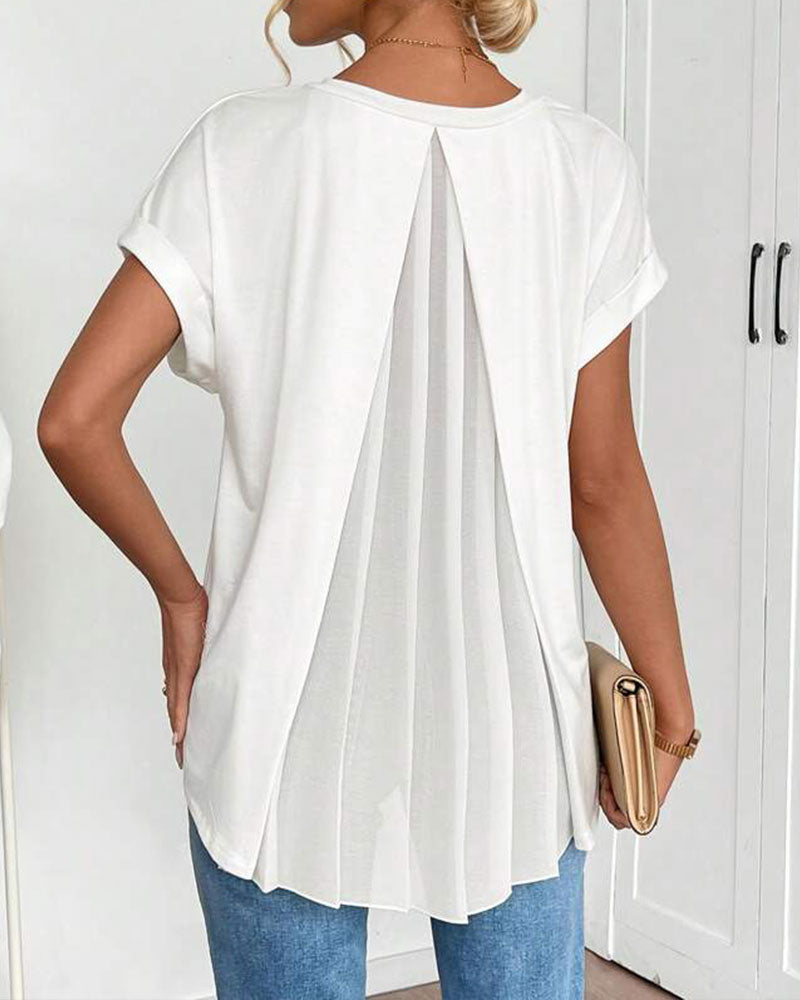 Estella Casual Patchwork Tee