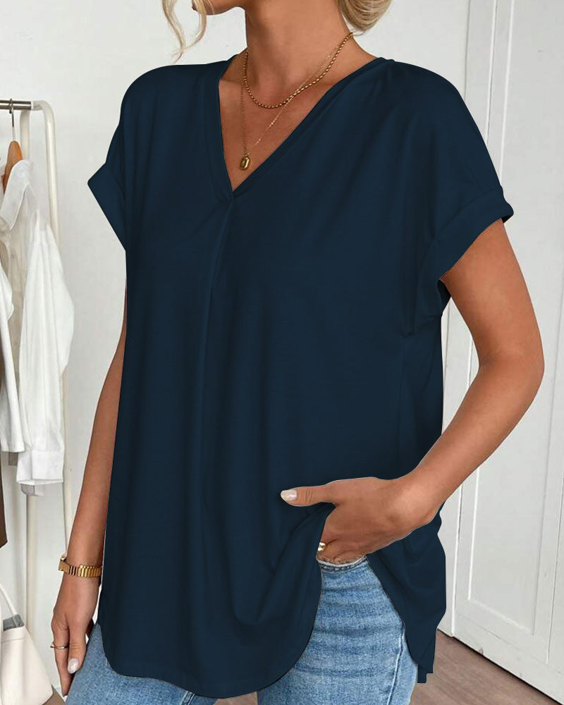 Estella Casual Patchwork Tee