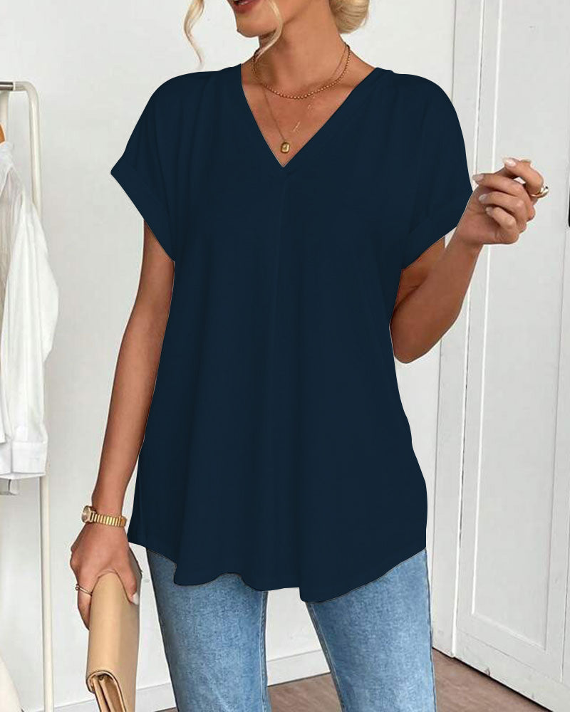 Estella Casual Patchwork Tee