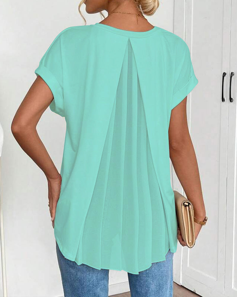Estella Casual Patchwork Tee