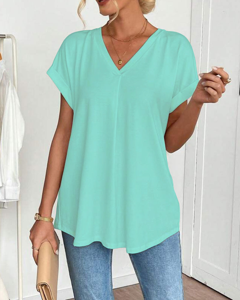 Estella Casual Patchwork Tee