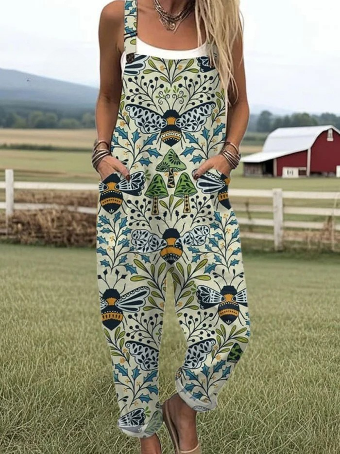Karo Lightweight Vintage Jumpsuit