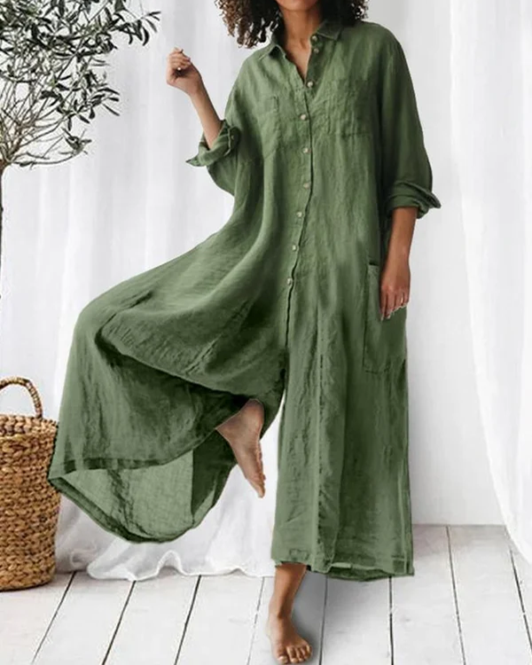 Maja Serenity Linen Jumpsuit