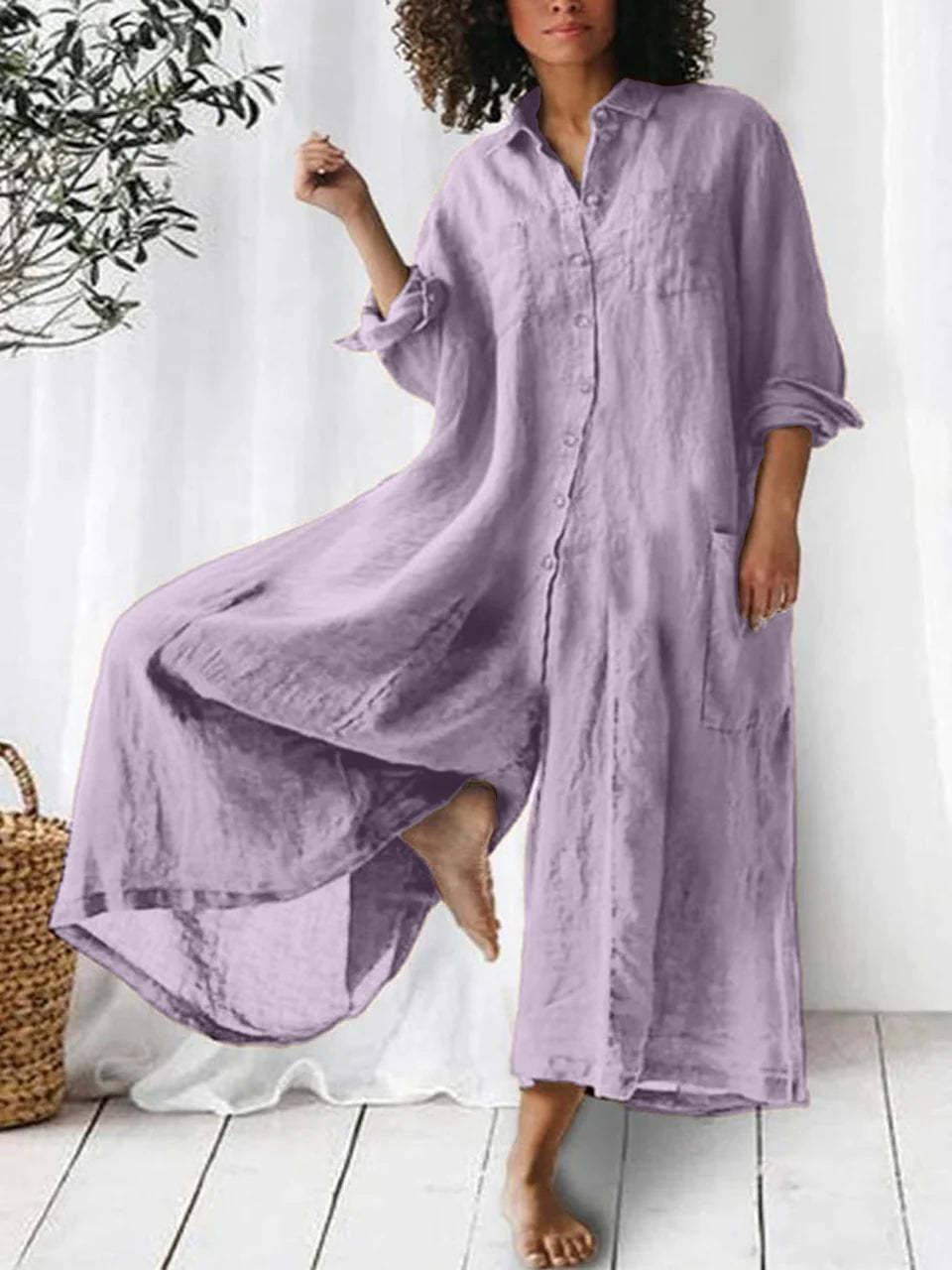 Maja Serenity Linen Jumpsuit