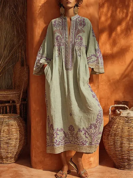 Jasmine Soft Embroidered Dress