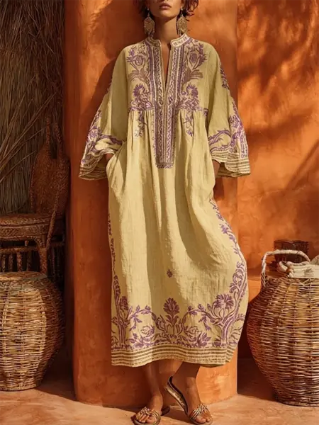Jasmine Soft Embroidered Dress