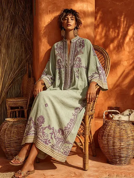 Jasmine Soft Embroidered Dress