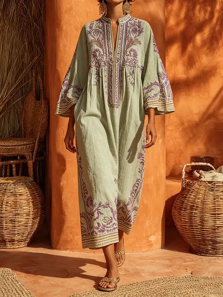 Jasmine Soft Embroidered Dress