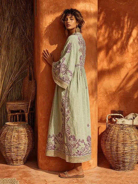 Jasmine Soft Embroidered Dress