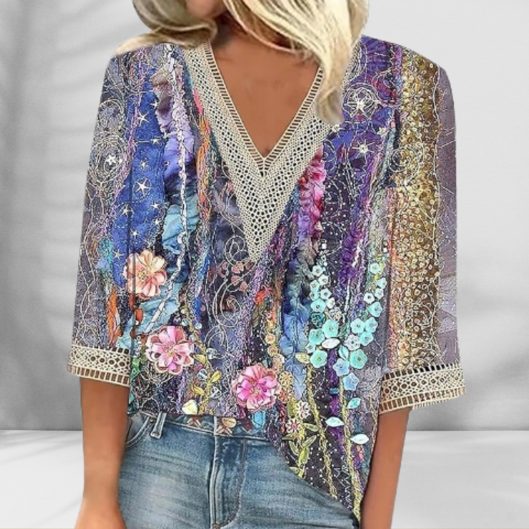 Alis Elegant Boho Blouse