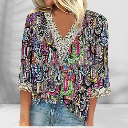 Alis Elegant Boho Blouse