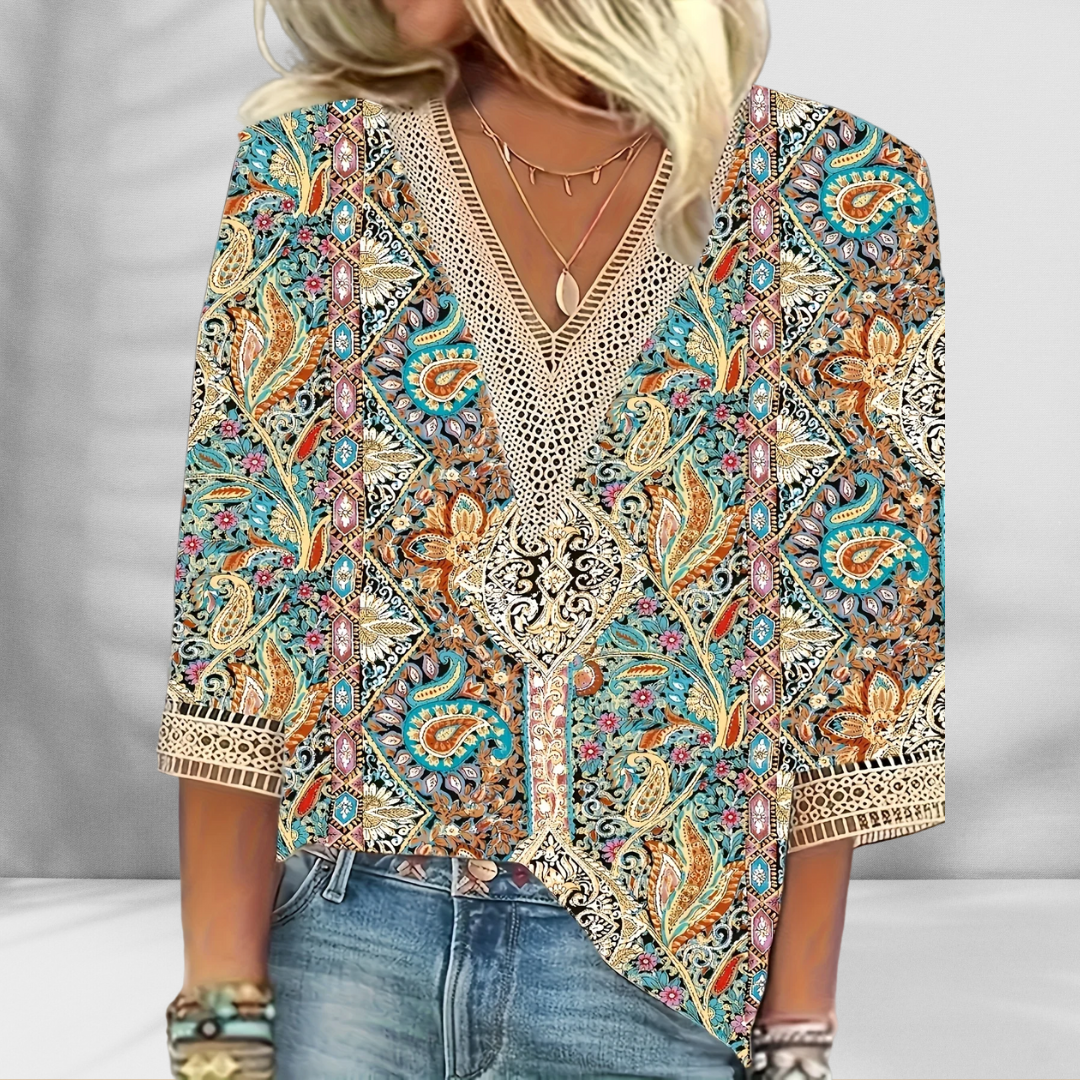 Alis Elegant Boho Blouse