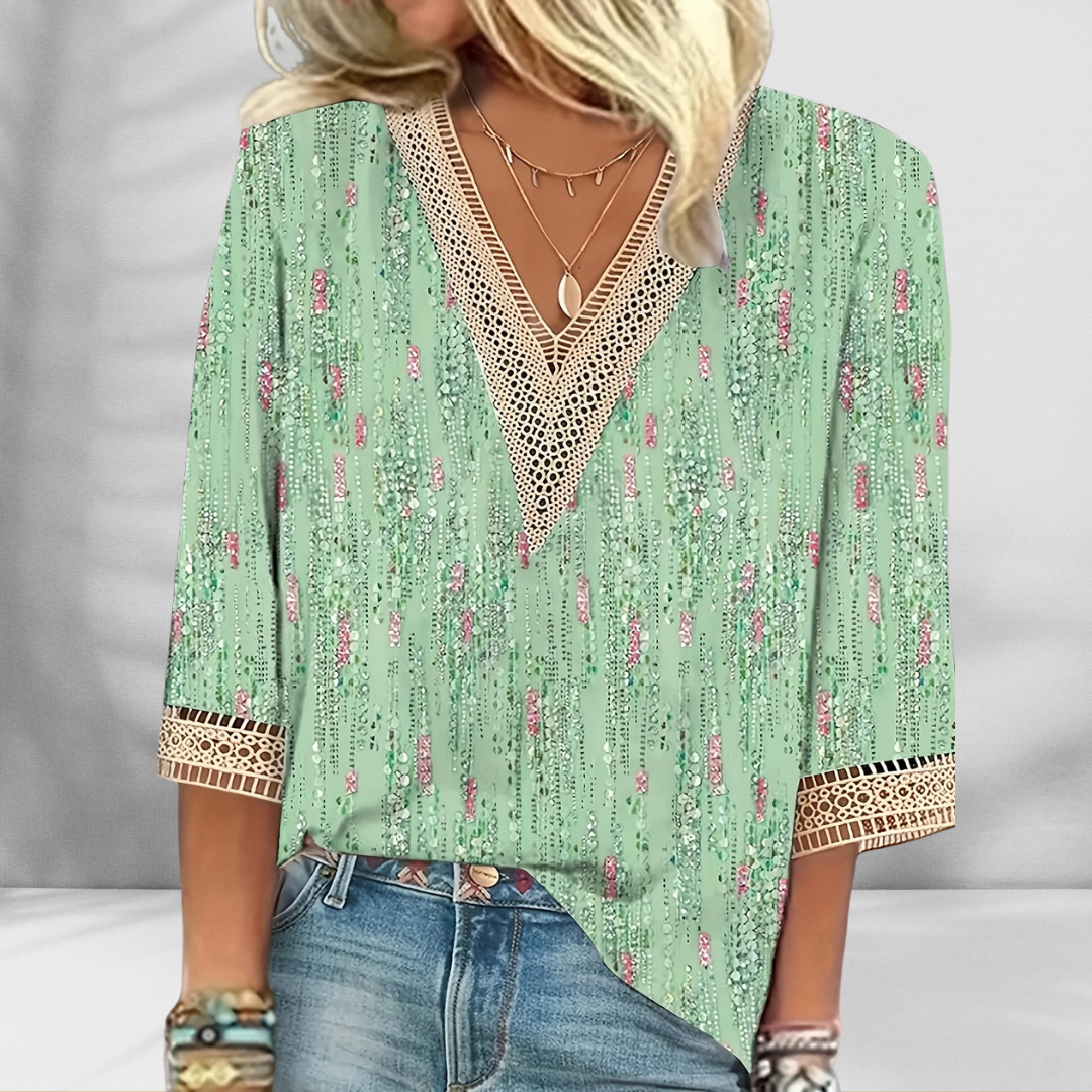 Alis Elegant Boho Blouse