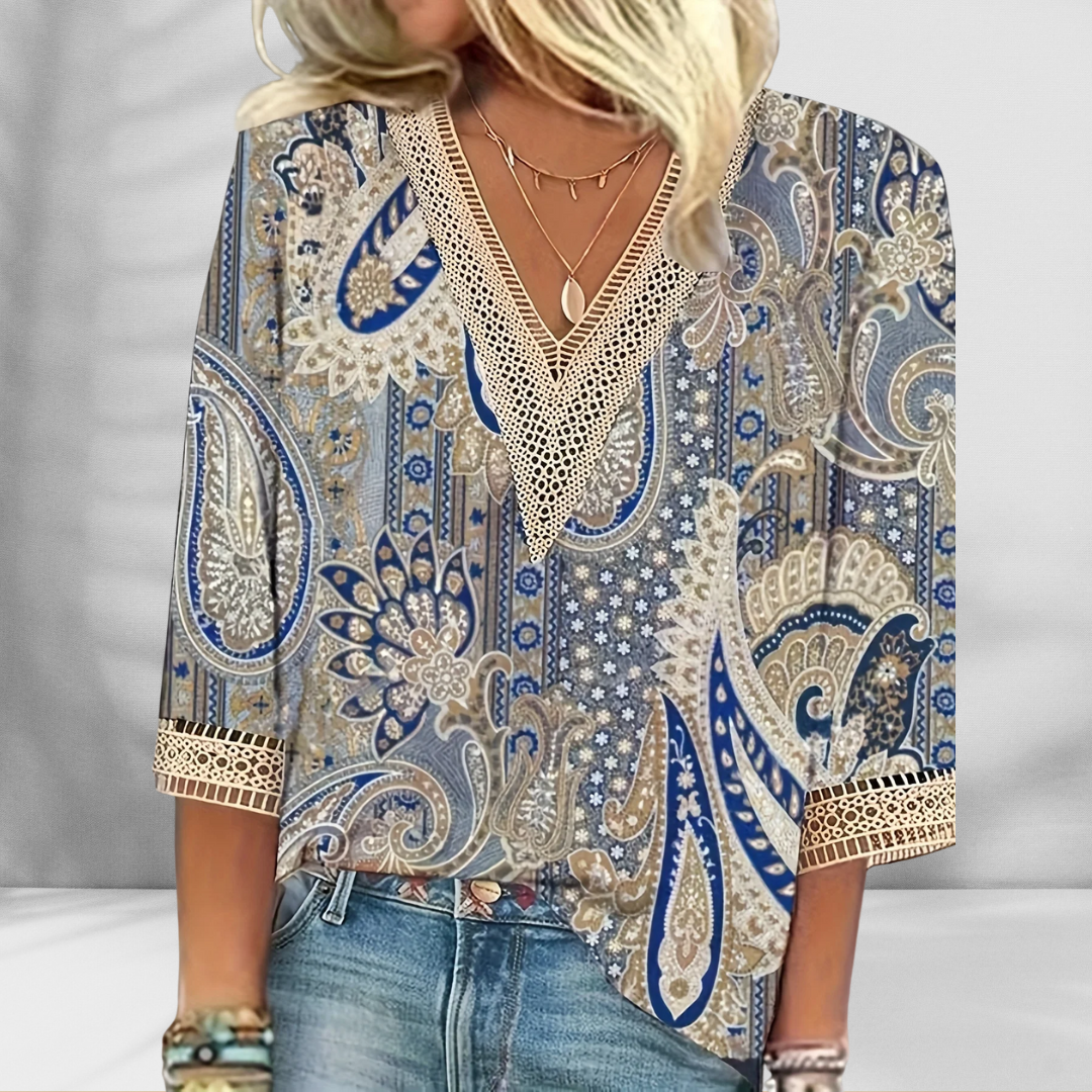 Alis Elegant Boho Blouse