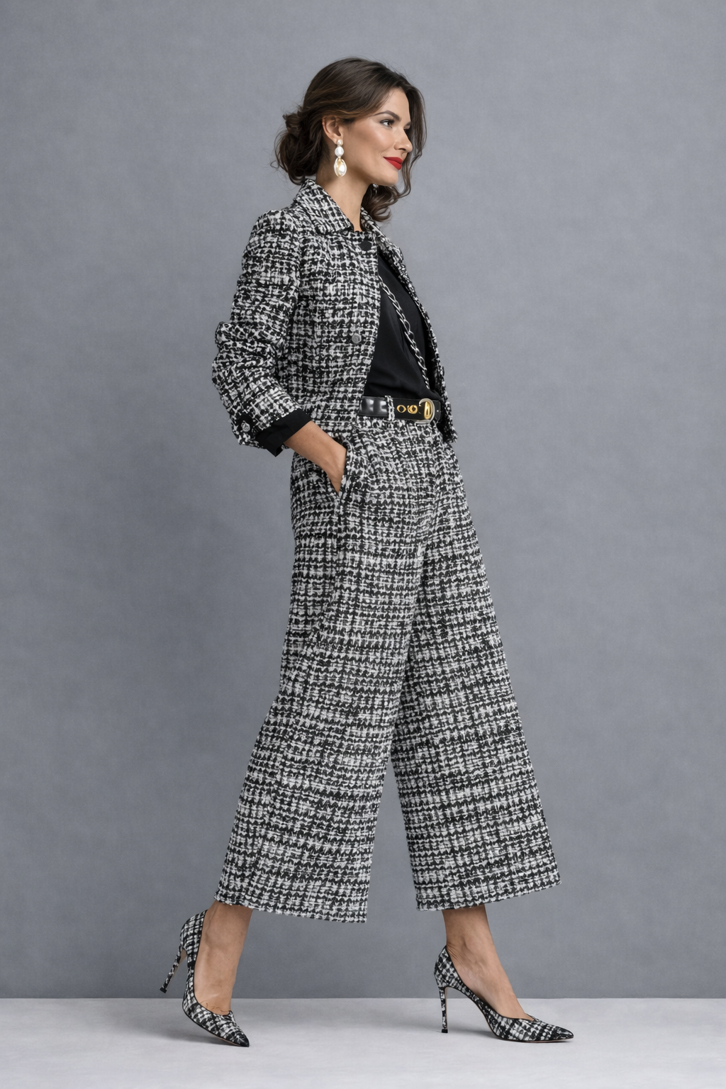 Tweed Set for Cooler Days