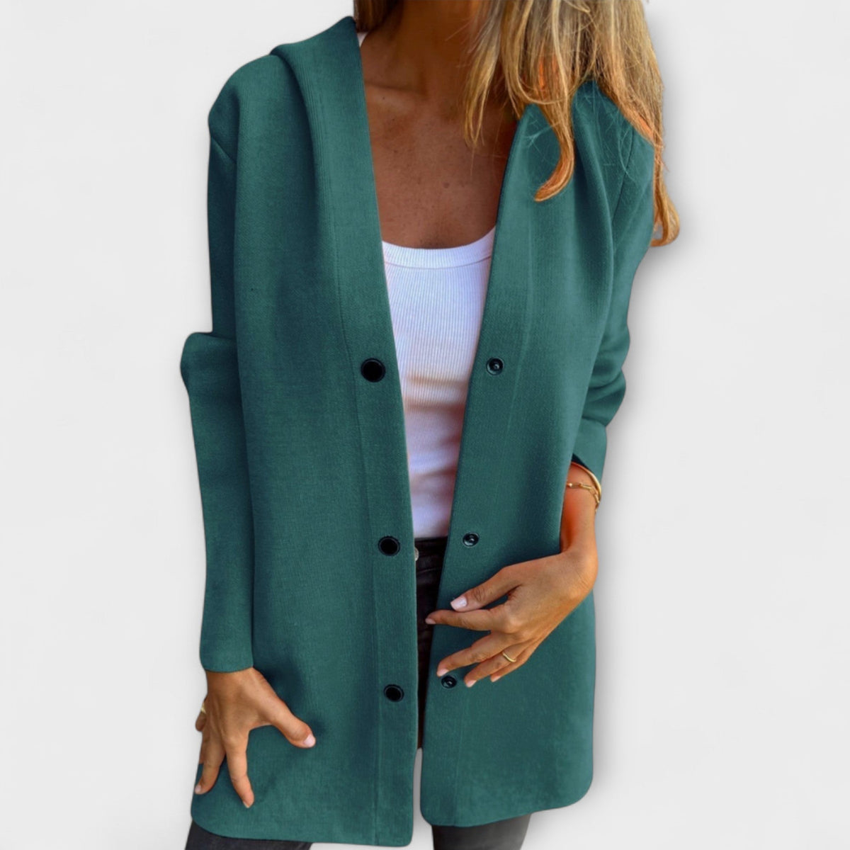 Rhyvian Elegant Hooded Jacket