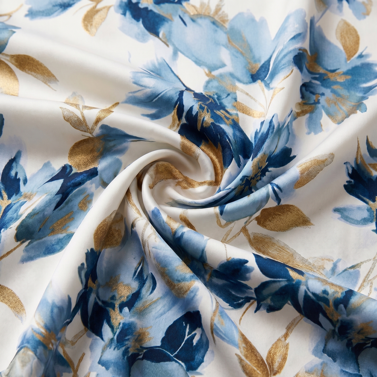 Elena Floral Wrap Midi Dress