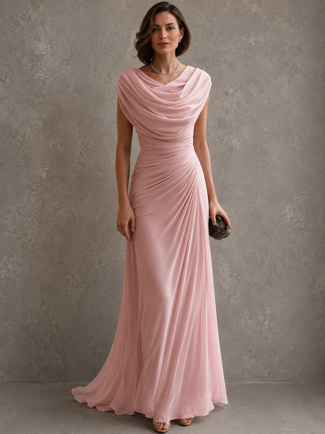 Jenna Draped Maxi Dress