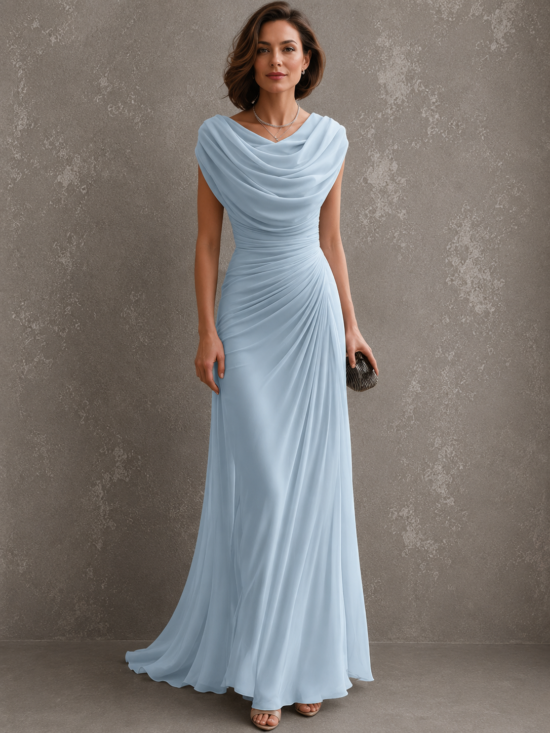 Jenna Draped Maxi Dress
